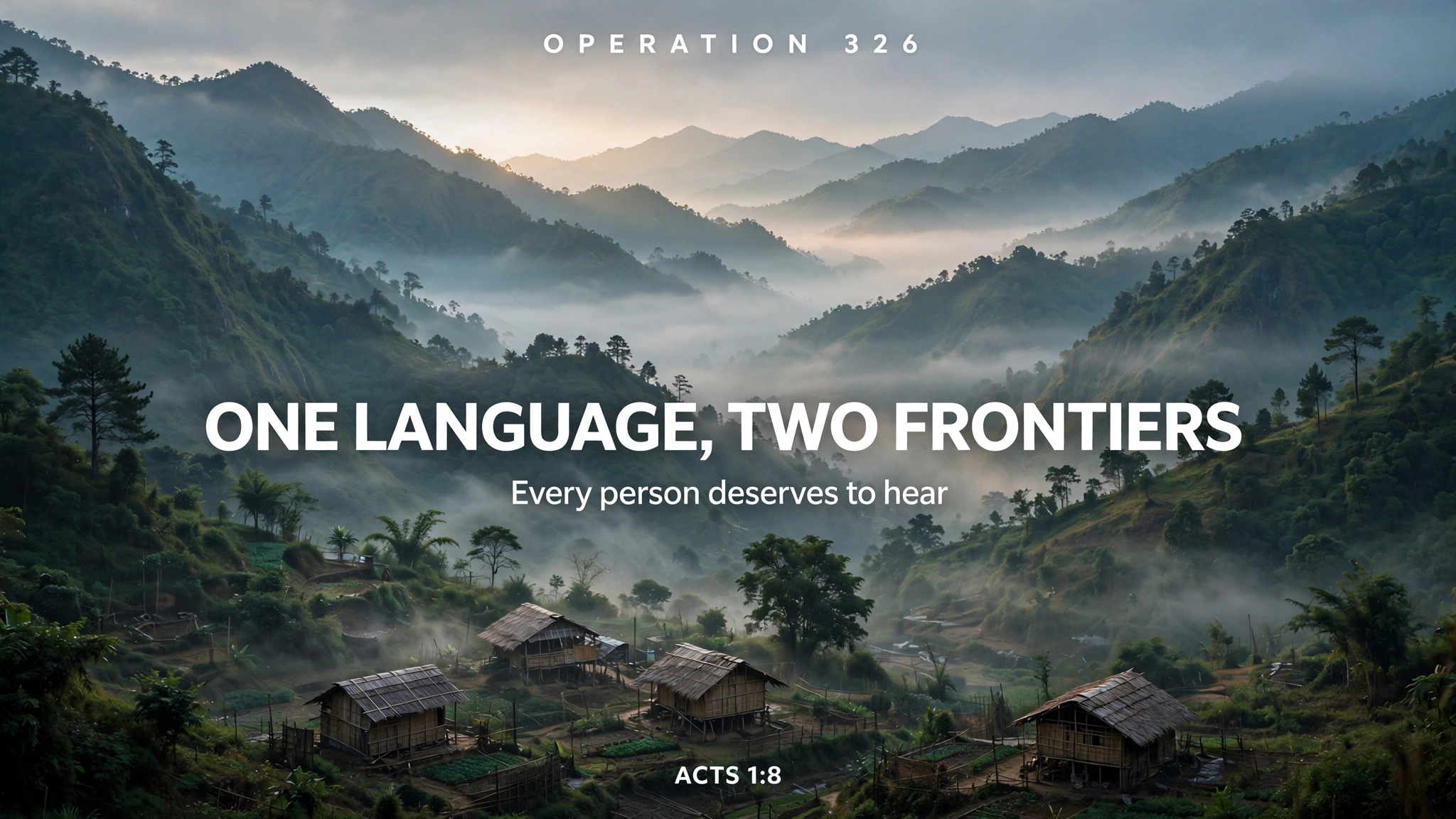 One Language, Two Frontiers: What the Idu Reveal About Finishing Acts 1:8